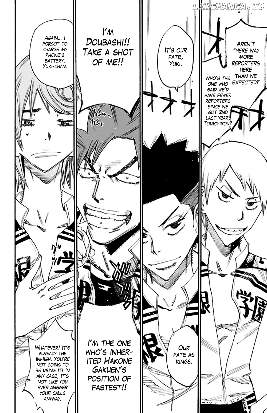 Yowamushi Pedal Chapter 295 - page 15