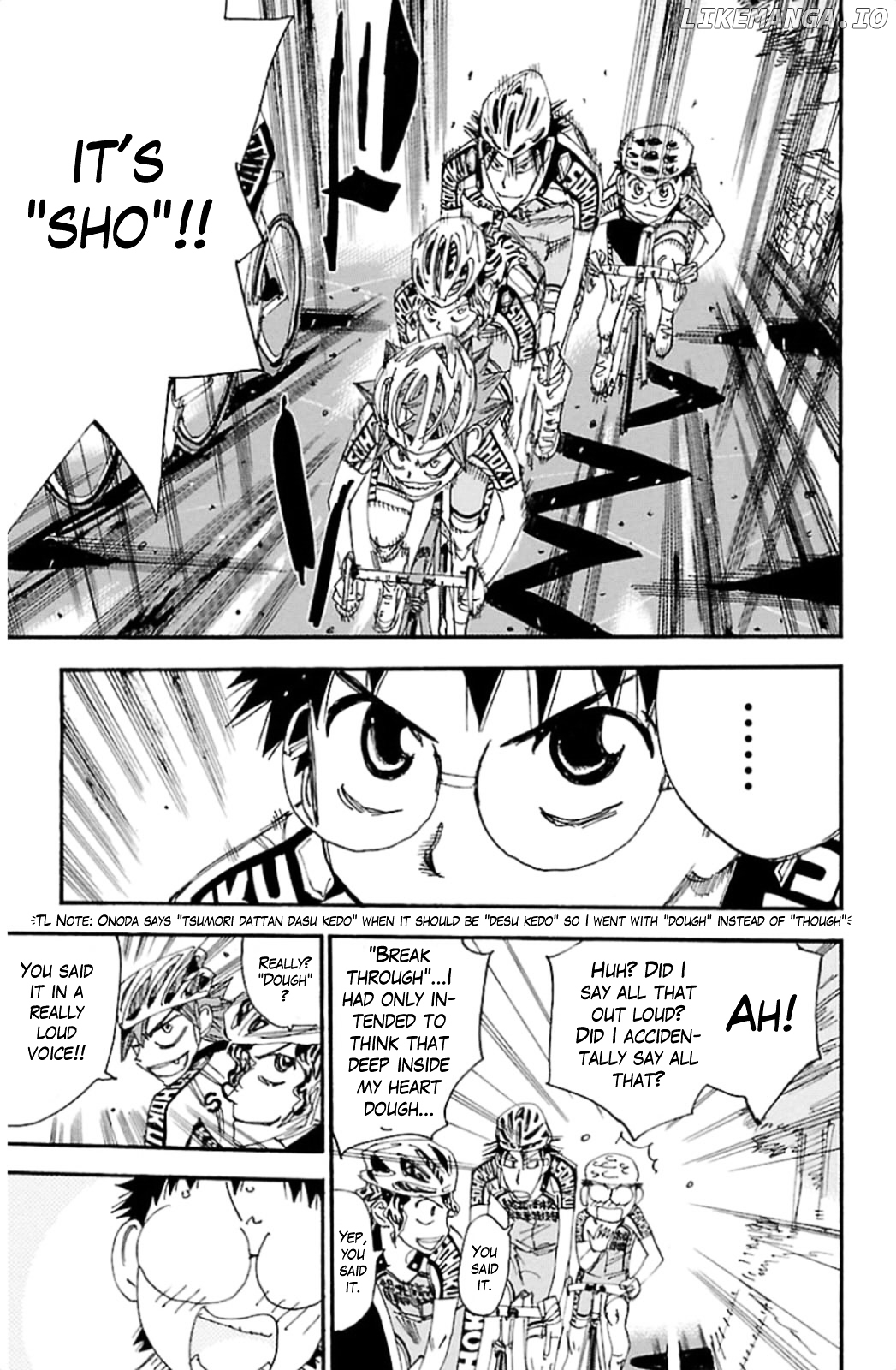 Yowamushi Pedal Chapter 315 - page 7