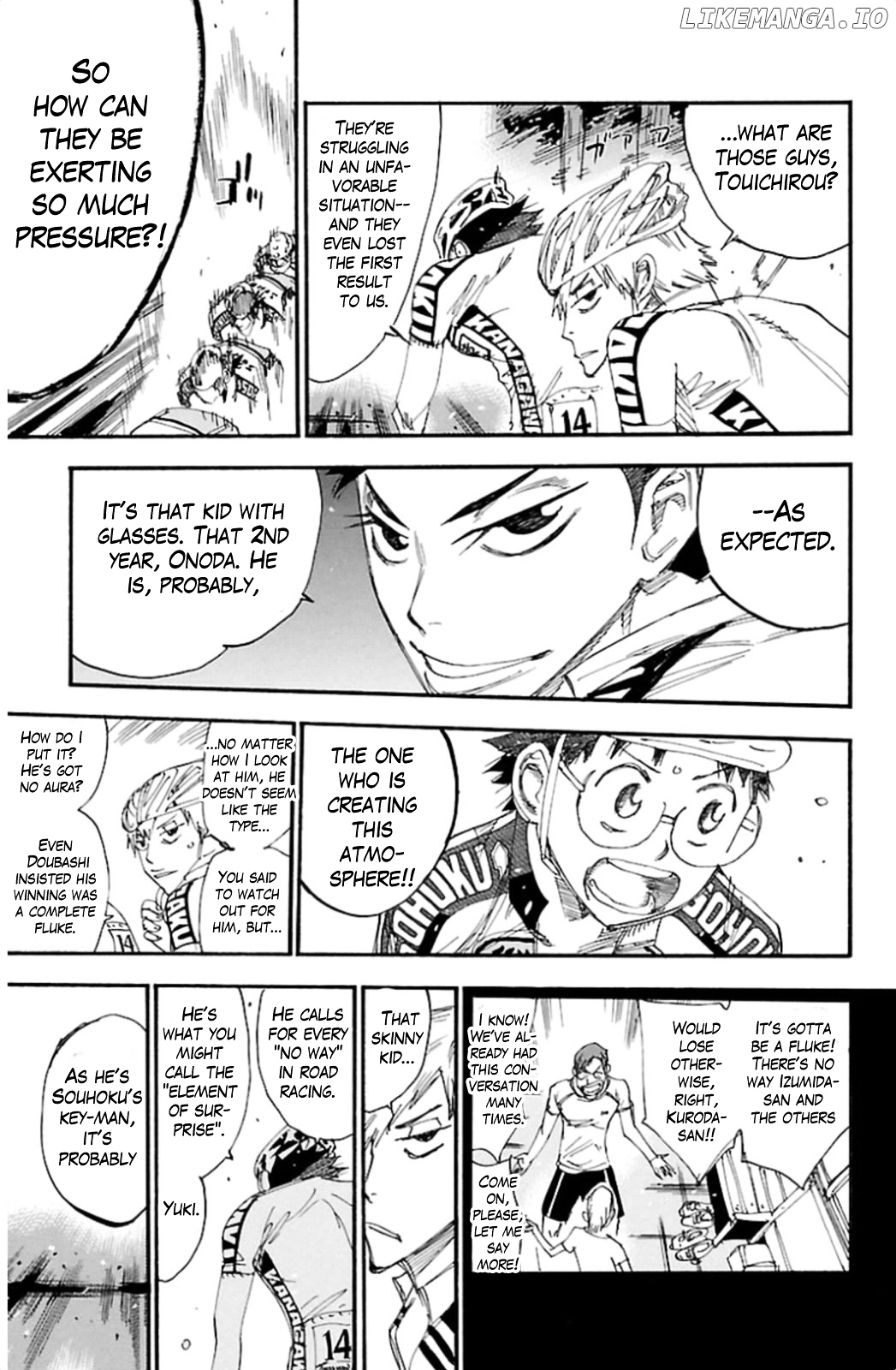 Yowamushi Pedal Chapter 315 - page 9