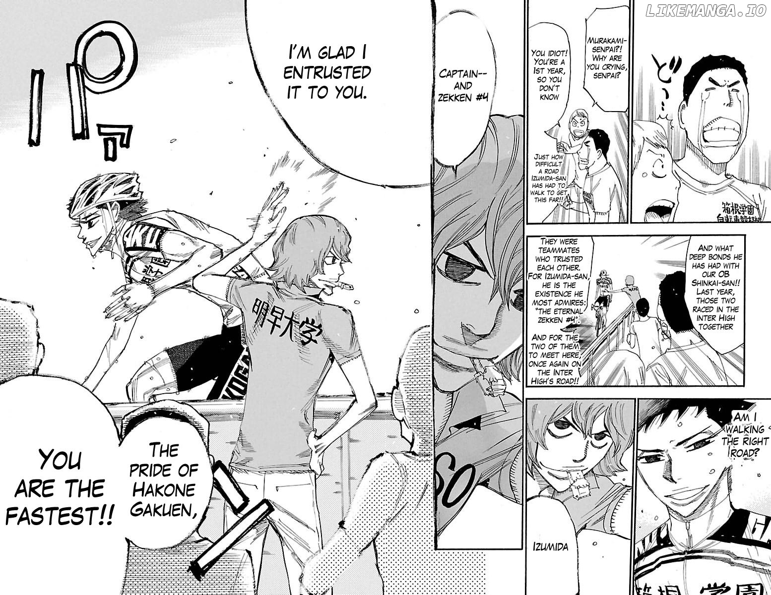 Yowamushi Pedal Chapter 385 - page 10