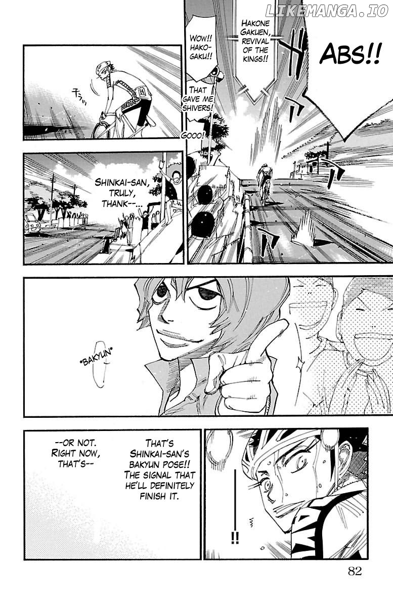 Yowamushi Pedal Chapter 385 - page 11