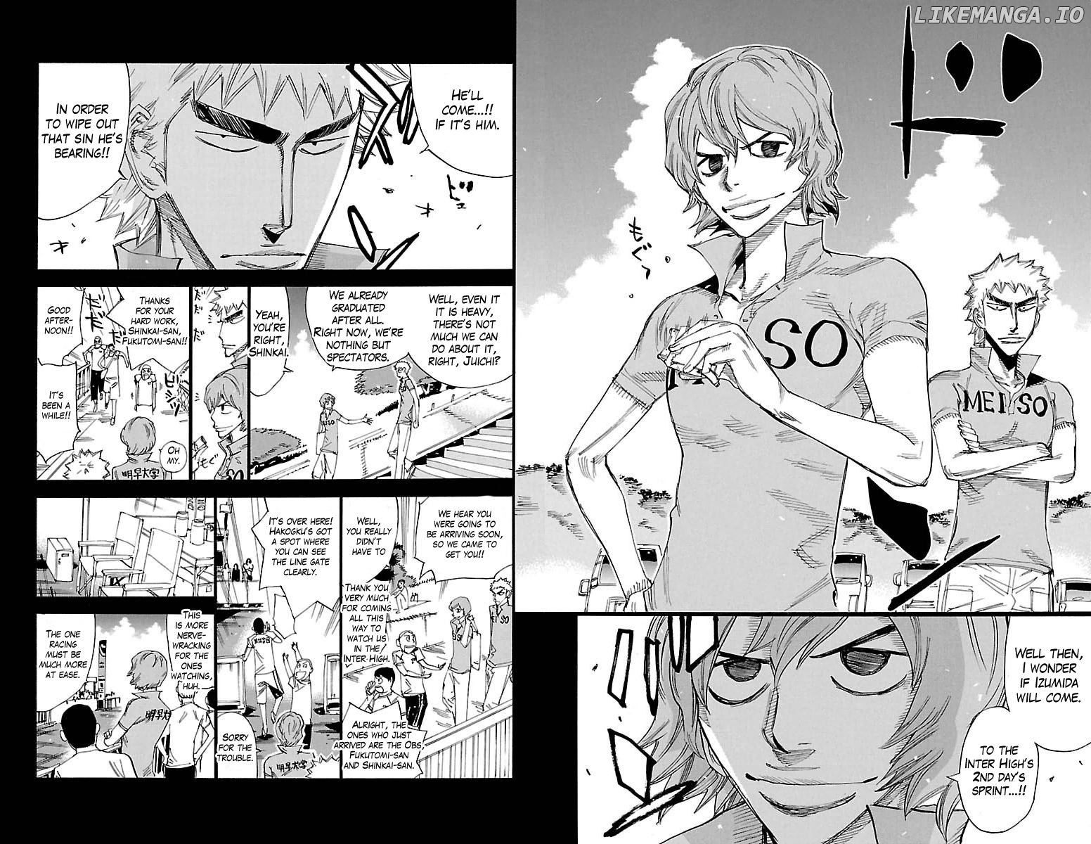 Yowamushi Pedal Chapter 385 - page 5