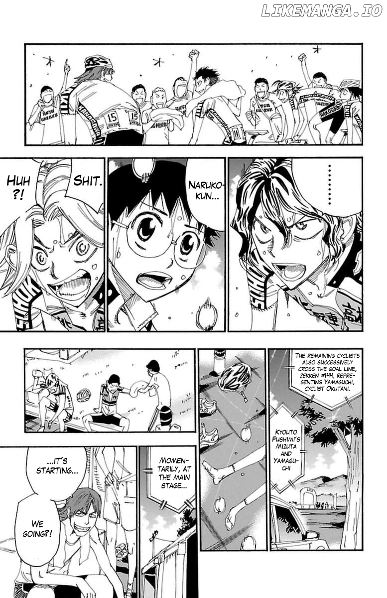 Yowamushi Pedal Chapter 350 - page 13