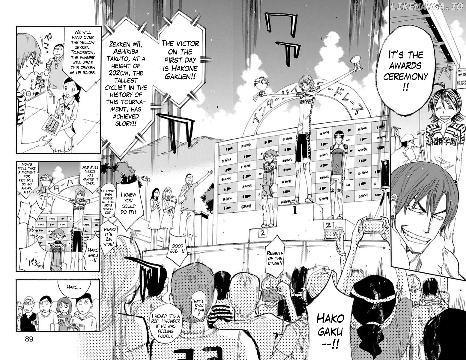 Yowamushi Pedal Chapter 350 - page 14
