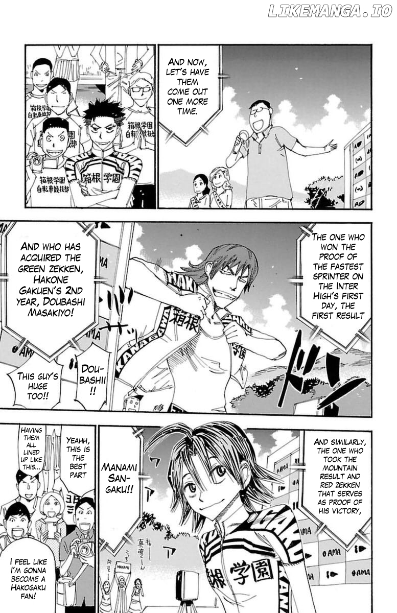 Yowamushi Pedal Chapter 350 - page 16