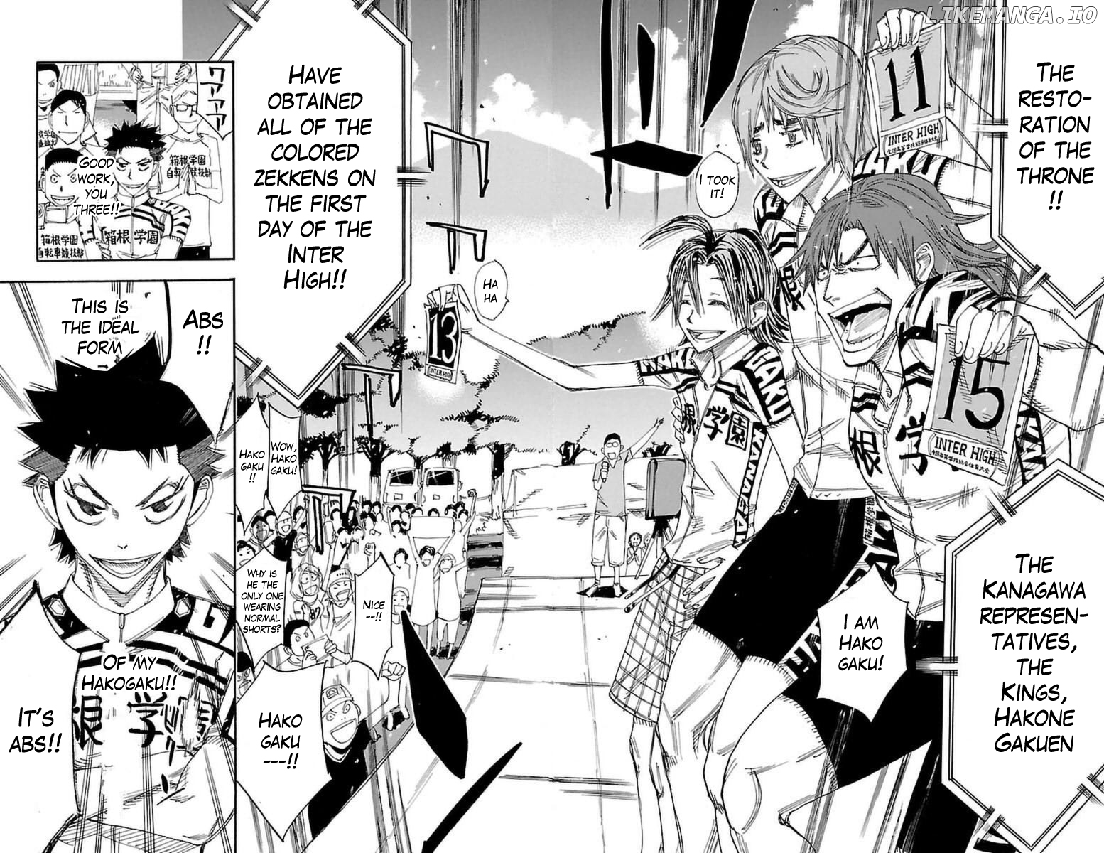 Yowamushi Pedal Chapter 350 - page 17