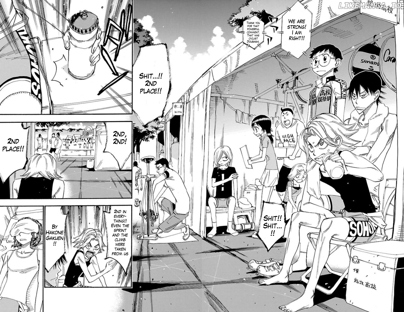 Yowamushi Pedal Chapter 350 - page 18