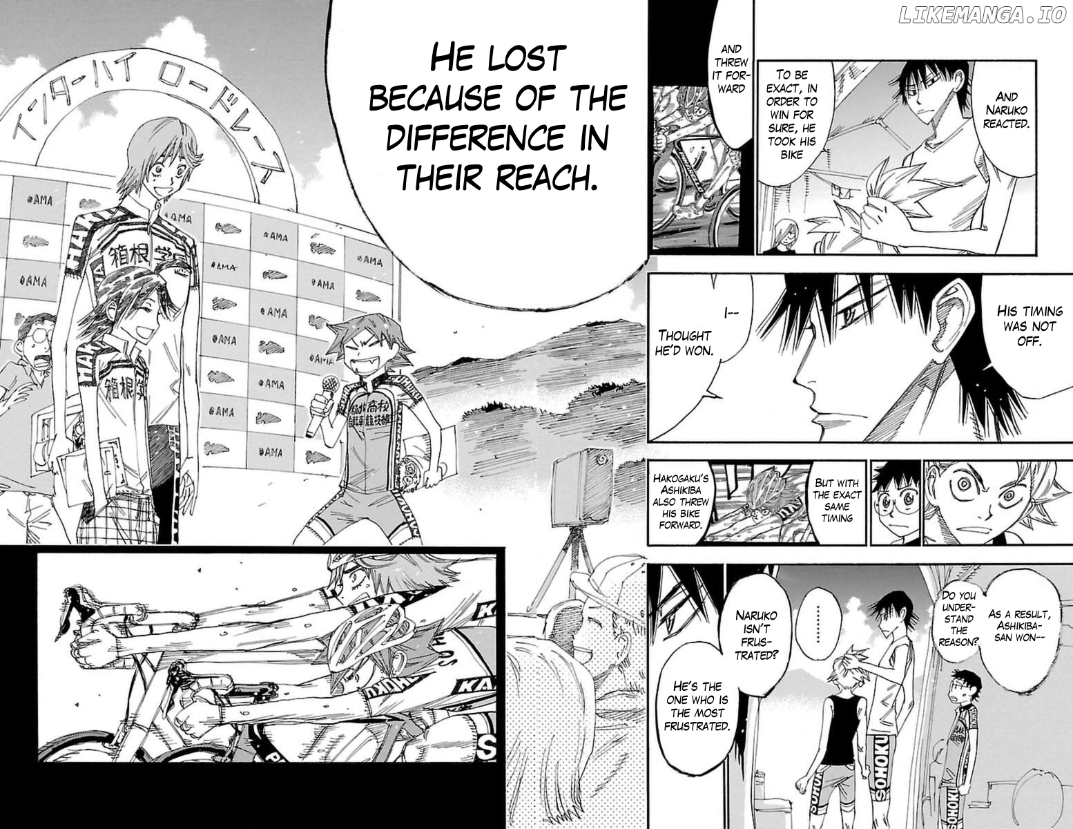 Yowamushi Pedal Chapter 350 - page 21