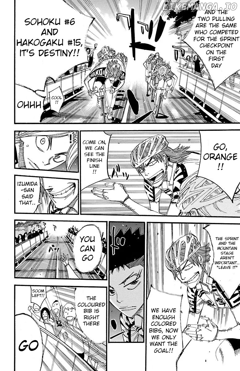 Yowamushi Pedal Chapter 453 - page 12