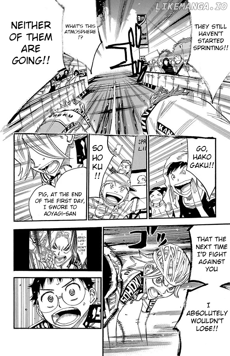 Yowamushi Pedal Chapter 453 - page 14