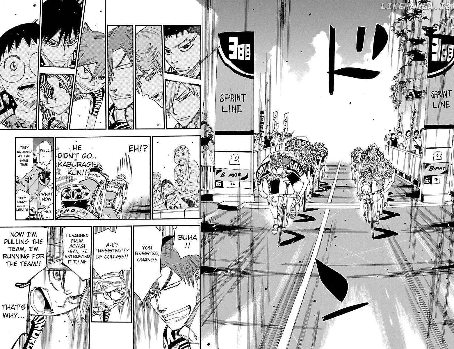 Yowamushi Pedal Chapter 453 - page 16