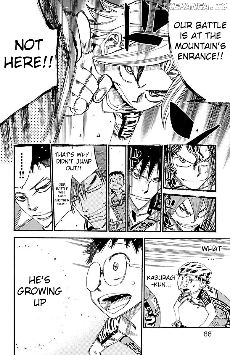 Yowamushi Pedal Chapter 453 - page 17