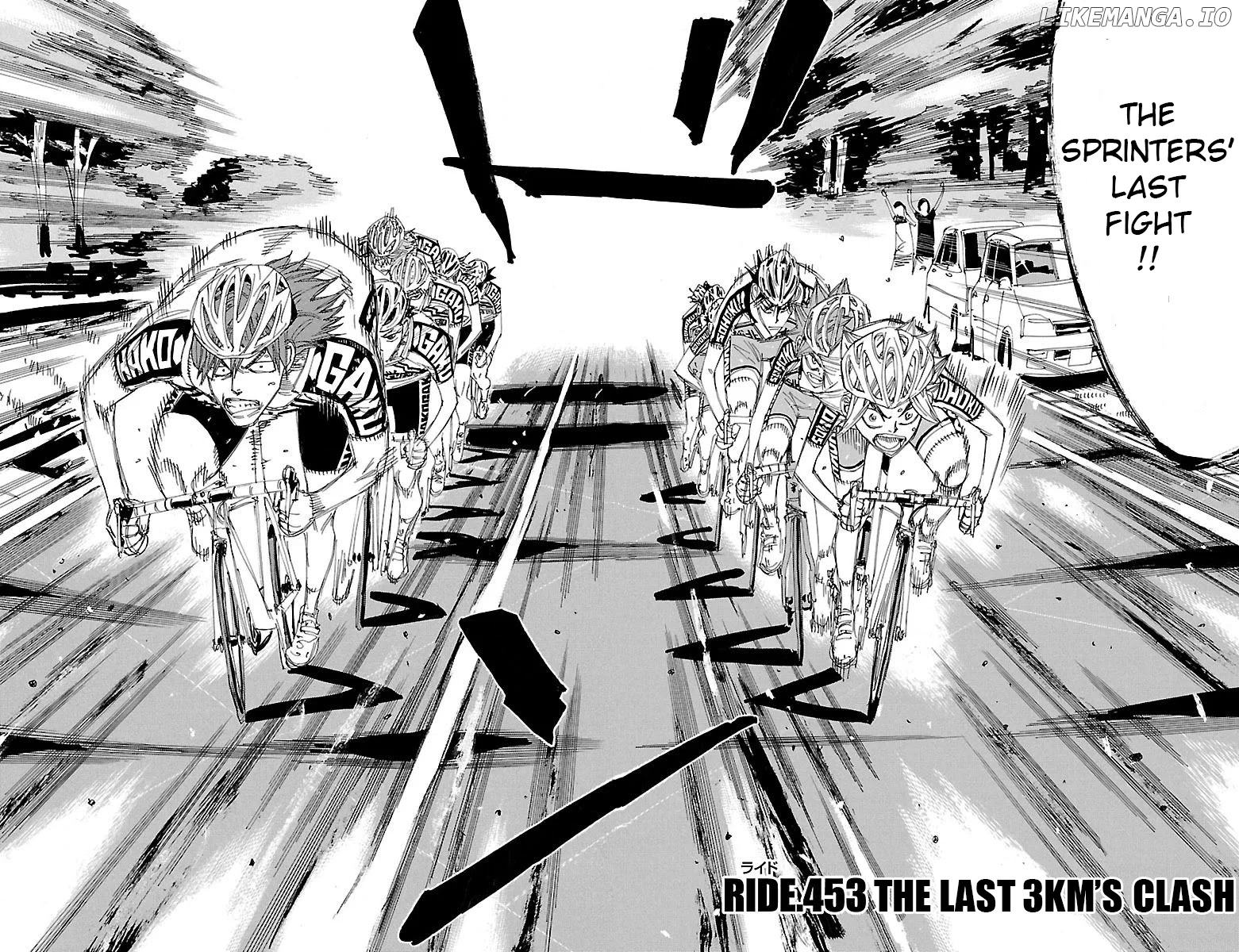 Yowamushi Pedal Chapter 453 - page 4