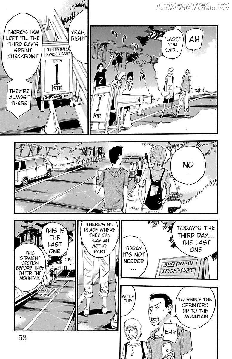 Yowamushi Pedal Chapter 453 - page 6