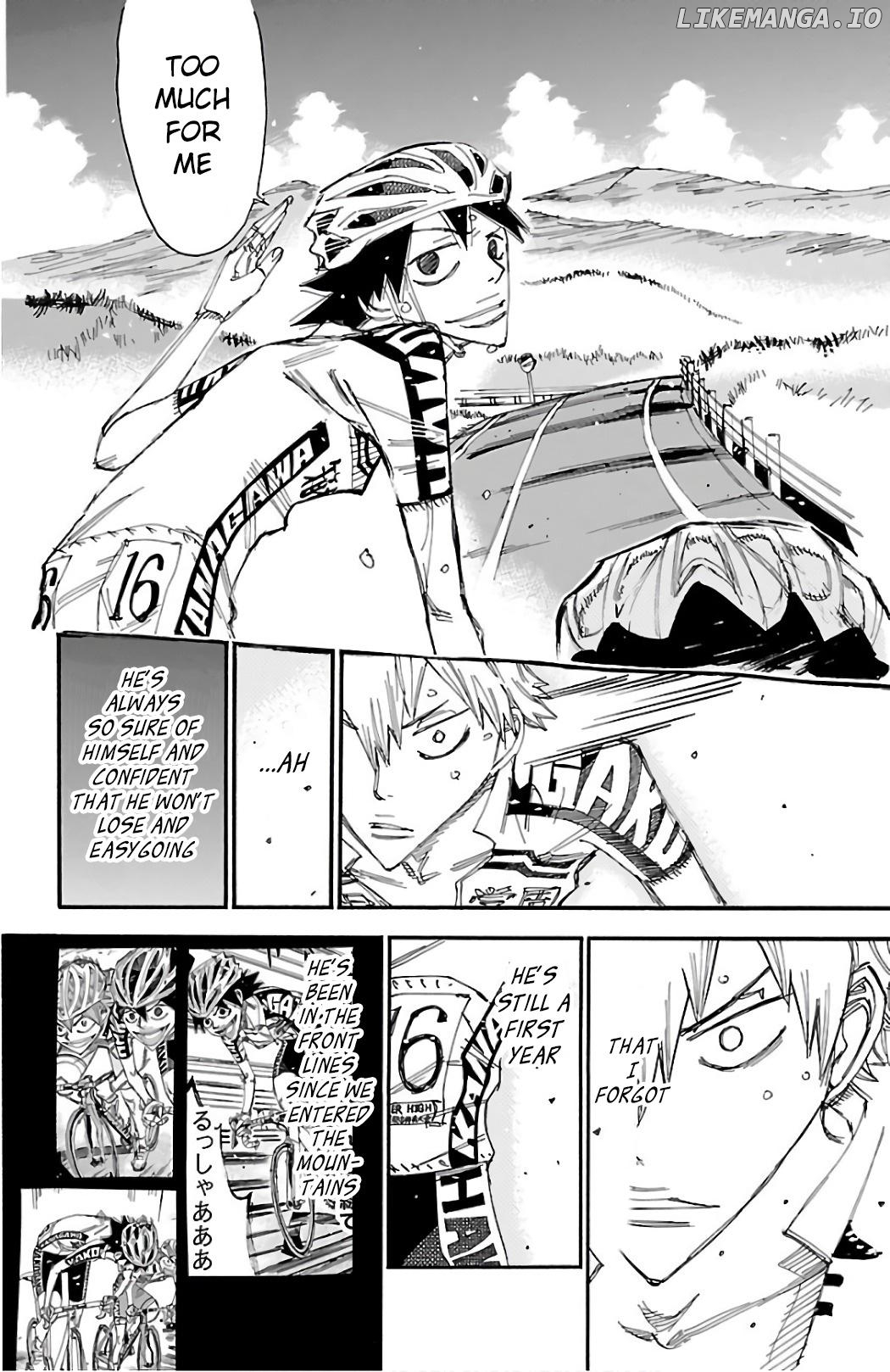 Yowamushi Pedal Chapter 486 - page 10