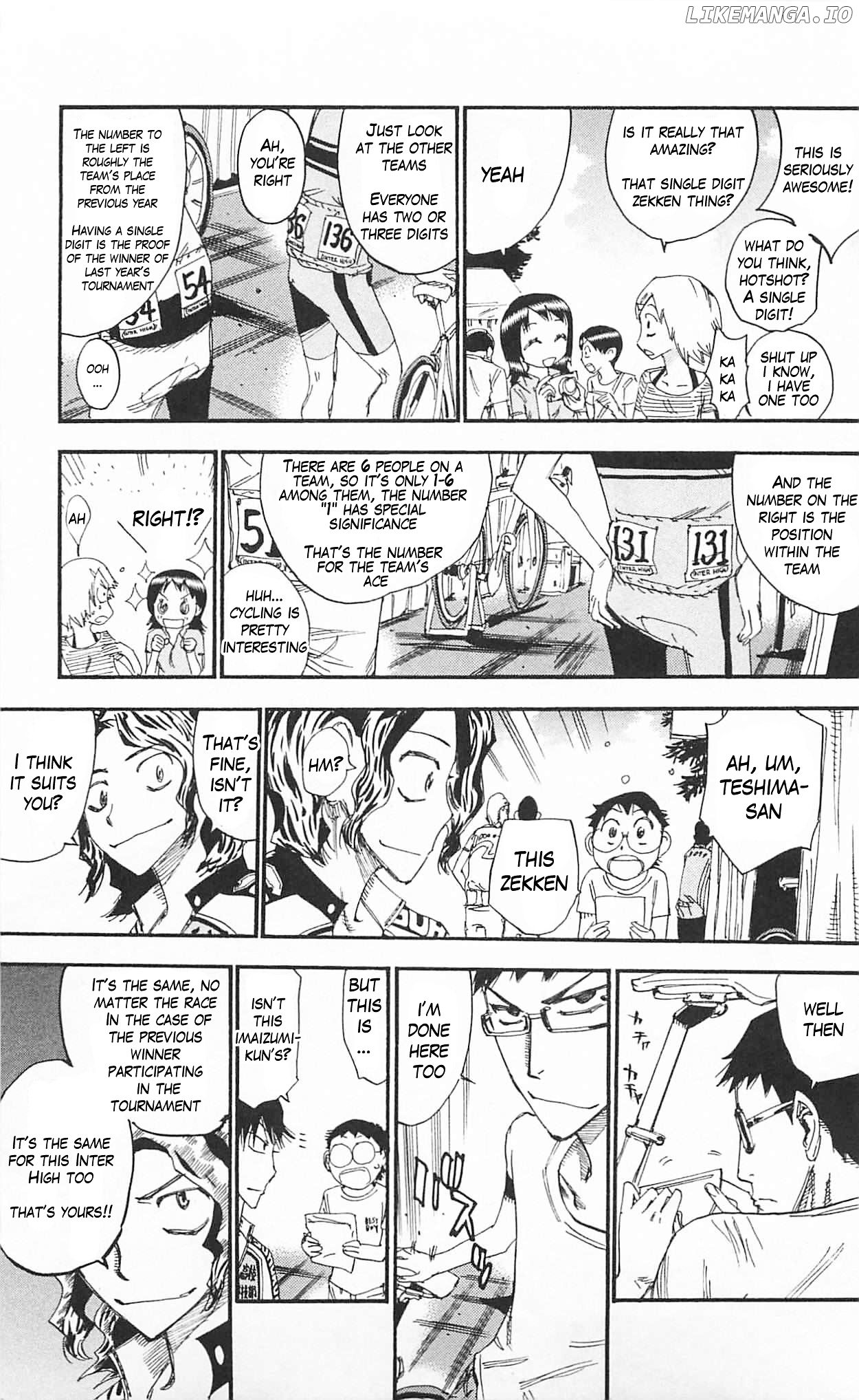 Yowamushi Pedal Chapter 296 - page 9