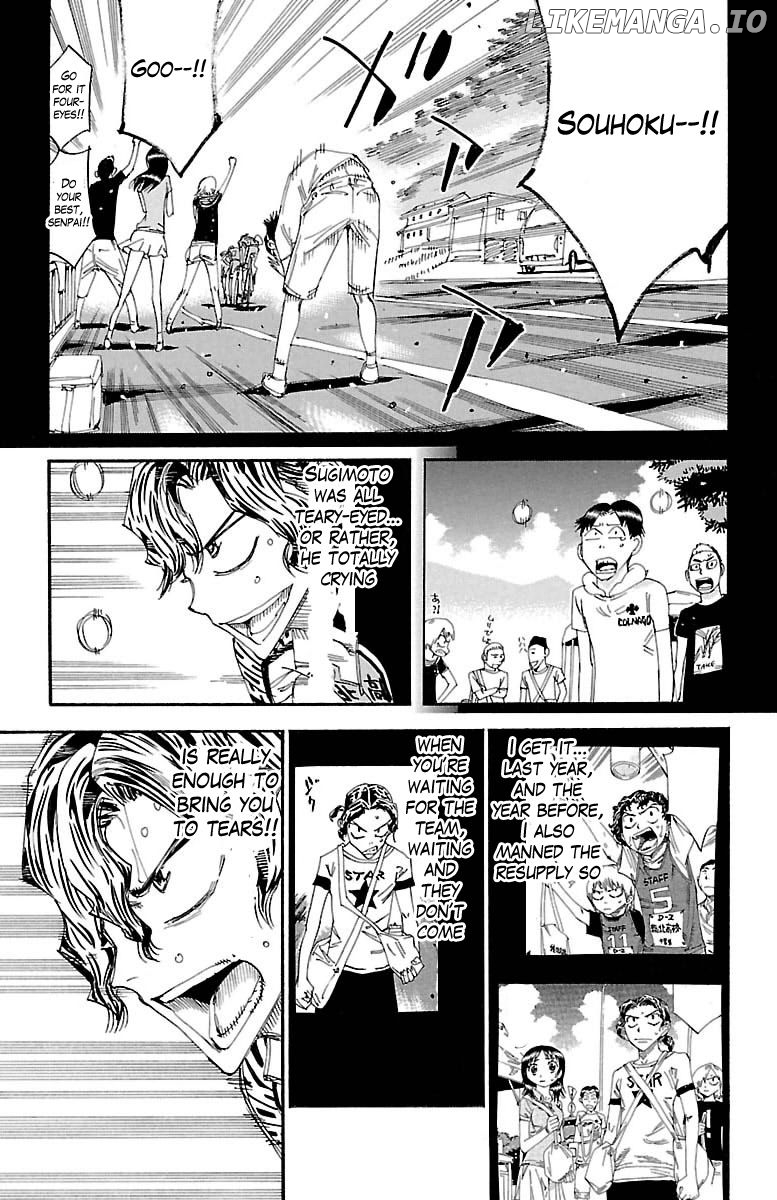 Yowamushi Pedal Chapter 386 - page 10