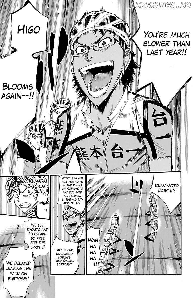 Yowamushi Pedal Chapter 386 - page 12