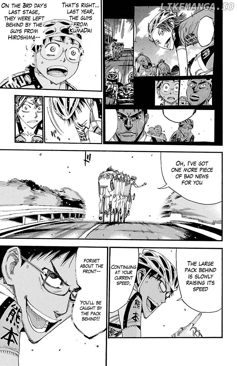 Yowamushi Pedal Chapter 386 - page 16