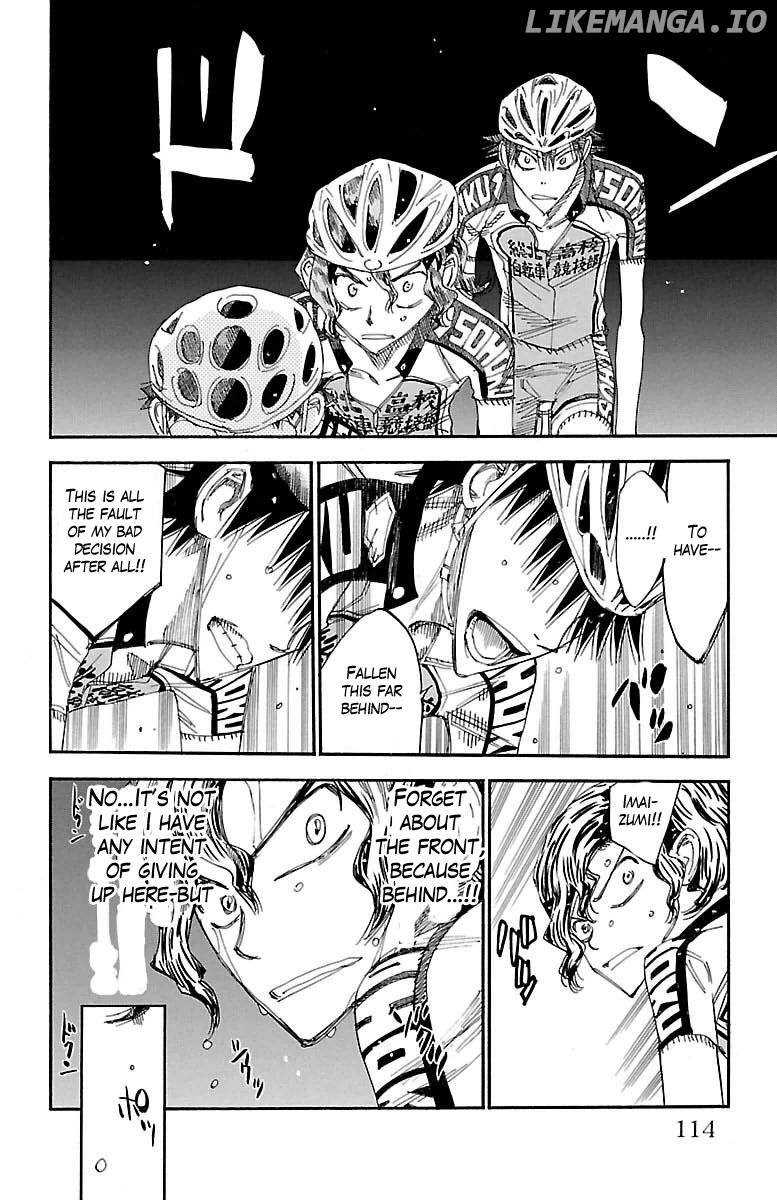 Yowamushi Pedal Chapter 386 - page 17