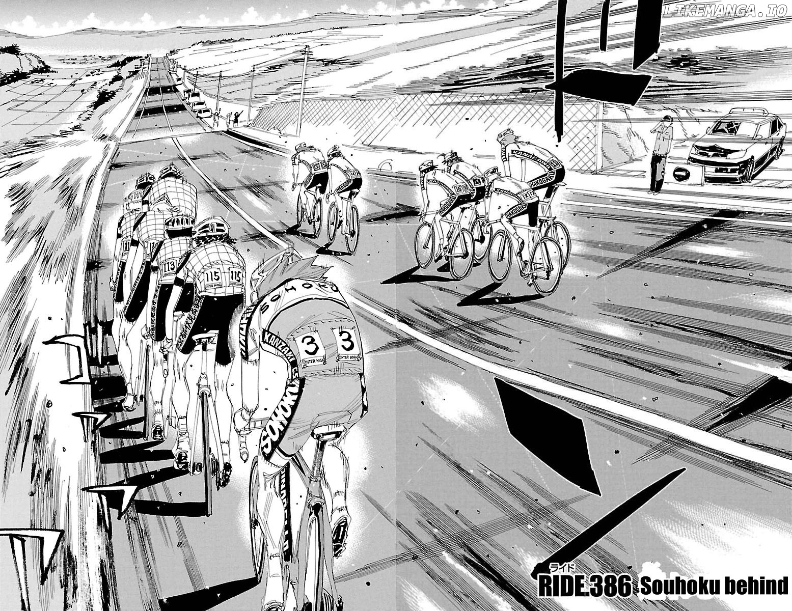 Yowamushi Pedal Chapter 386 - page 2