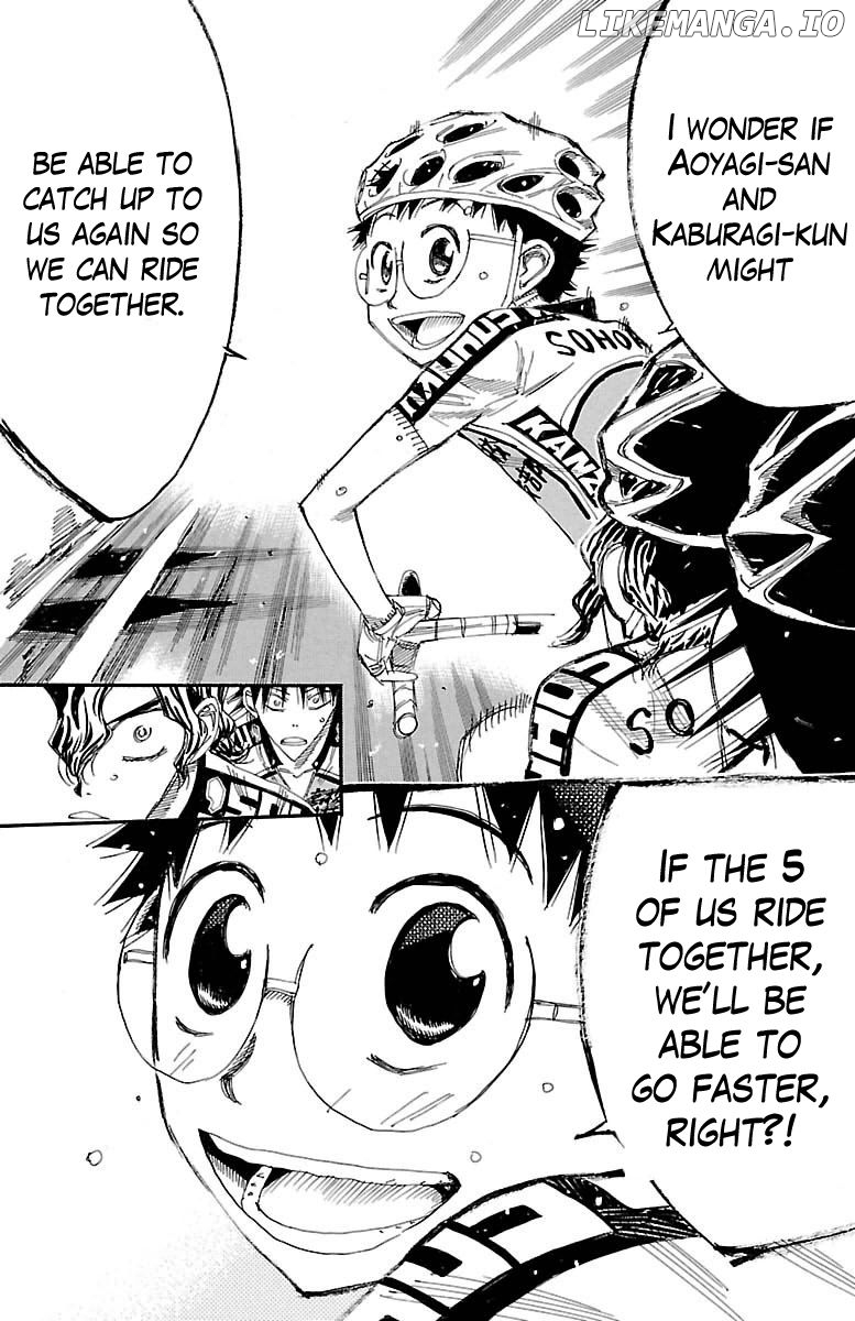 Yowamushi Pedal Chapter 386 - page 21