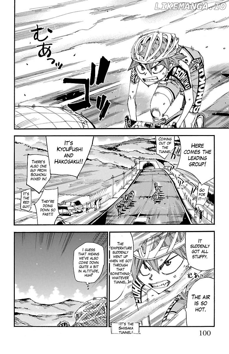 Yowamushi Pedal Chapter 386 - page 3