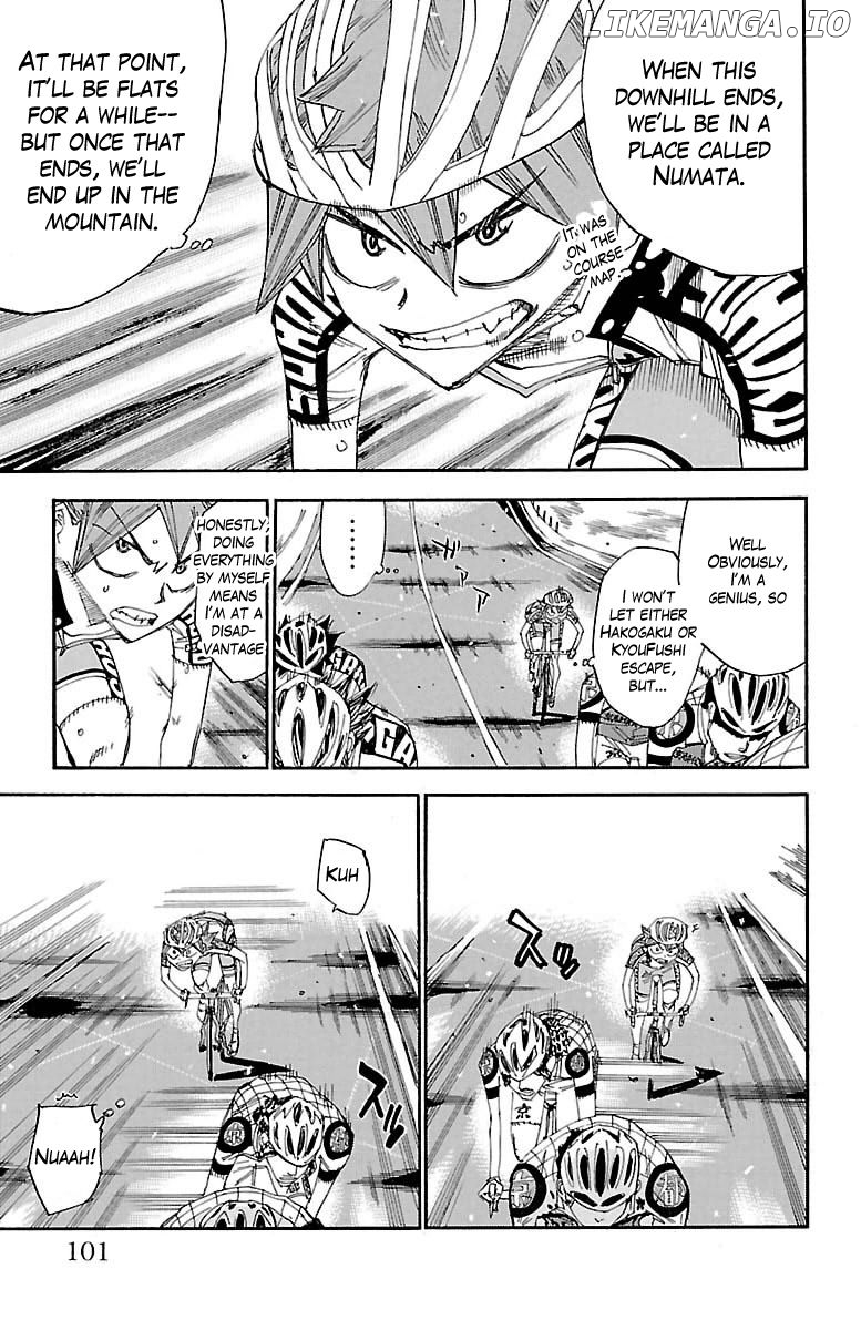 Yowamushi Pedal Chapter 386 - page 4