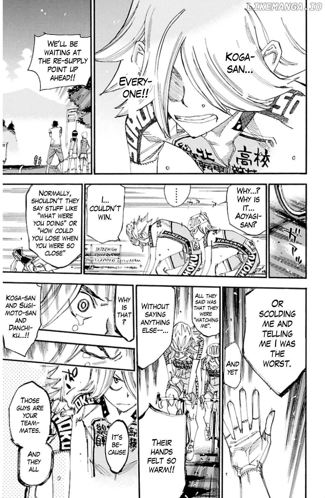 Yowamushi Pedal Chapter 314 - page 10