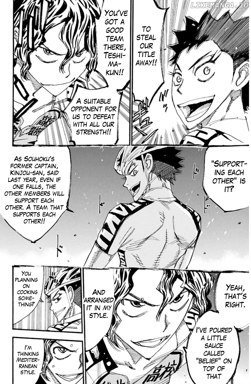 Yowamushi Pedal Chapter 314 - page 17
