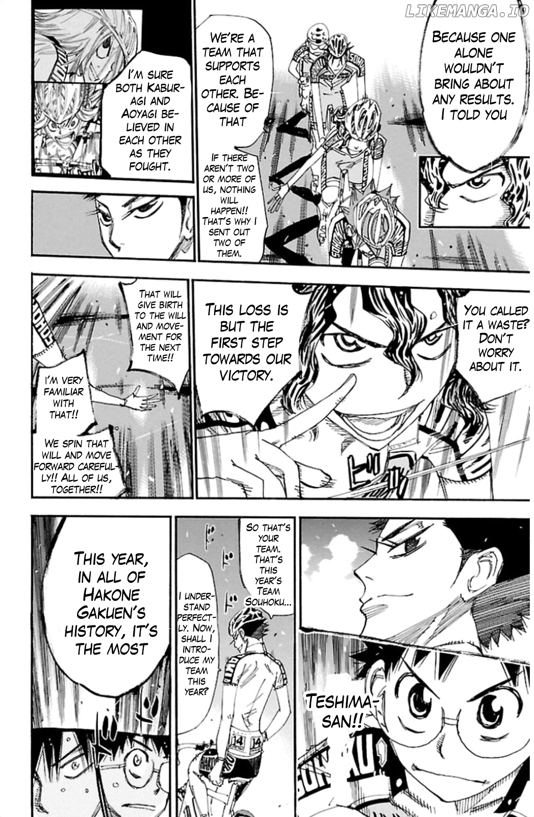 Yowamushi Pedal Chapter 314 - page 19