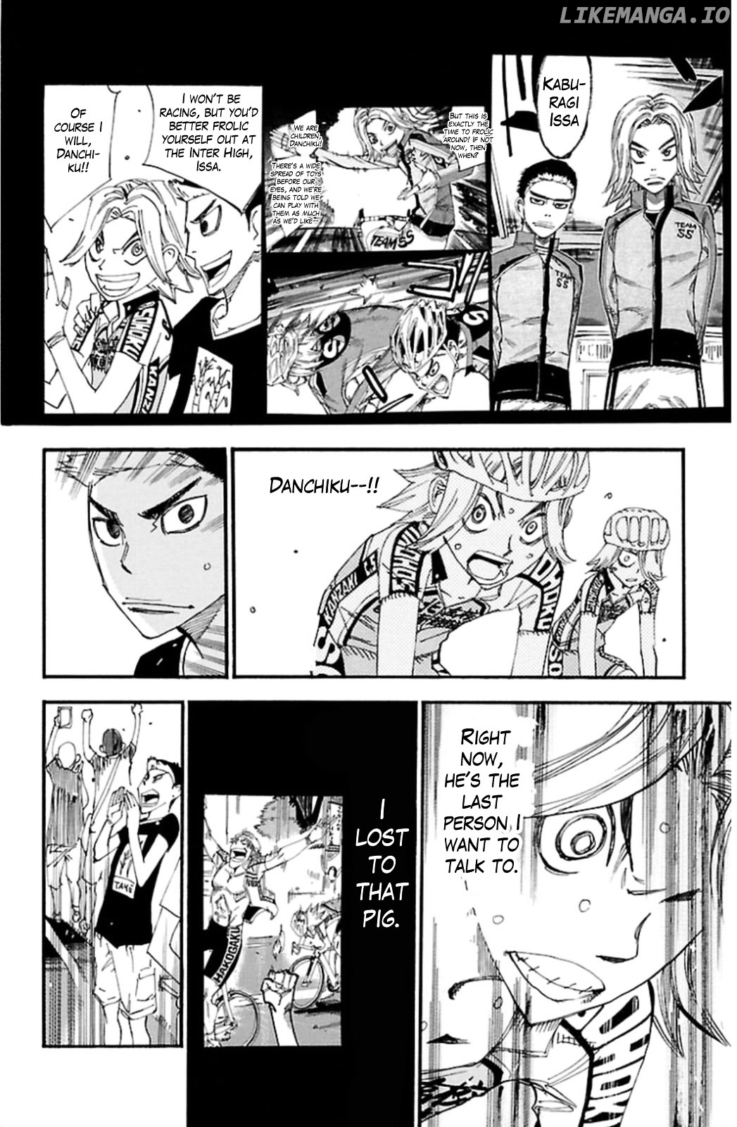 Yowamushi Pedal Chapter 314 - page 4