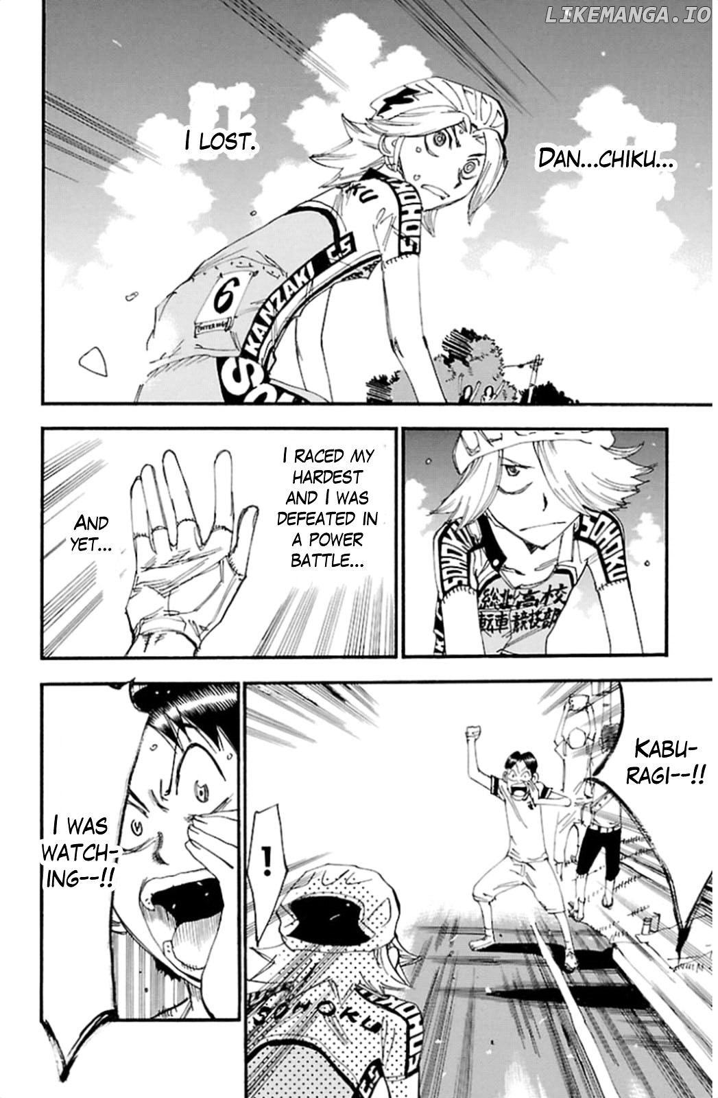Yowamushi Pedal Chapter 314 - page 7