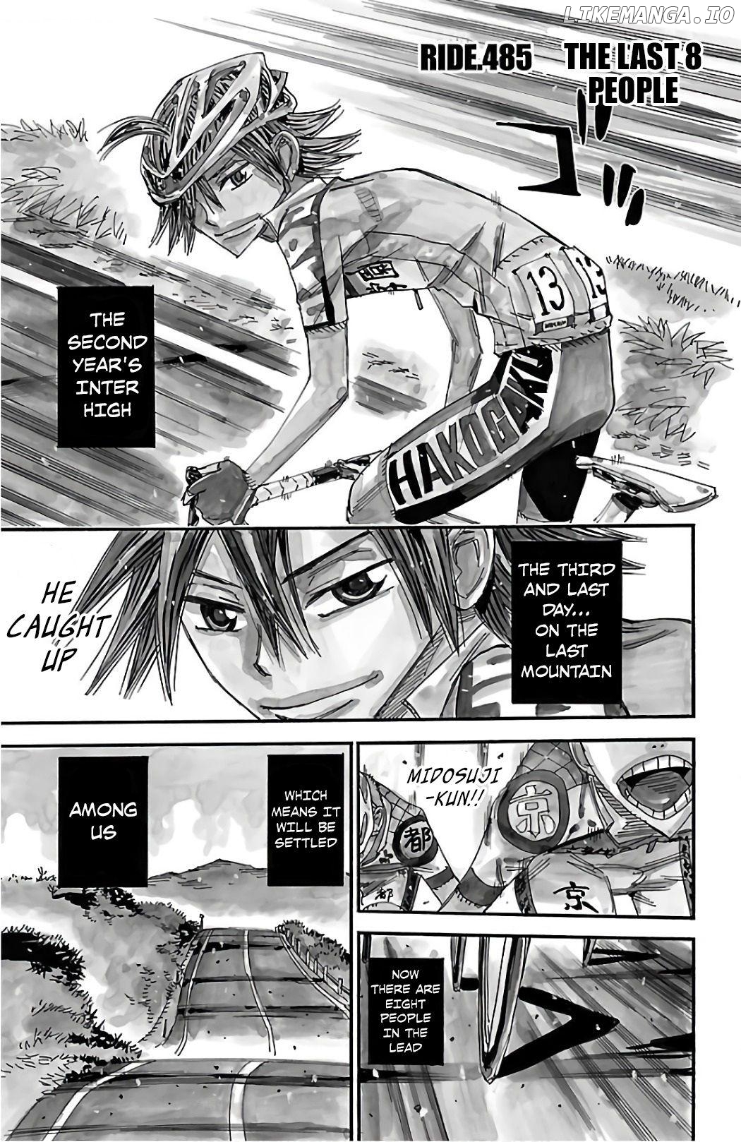 Yowamushi Pedal Chapter 485 - page 2