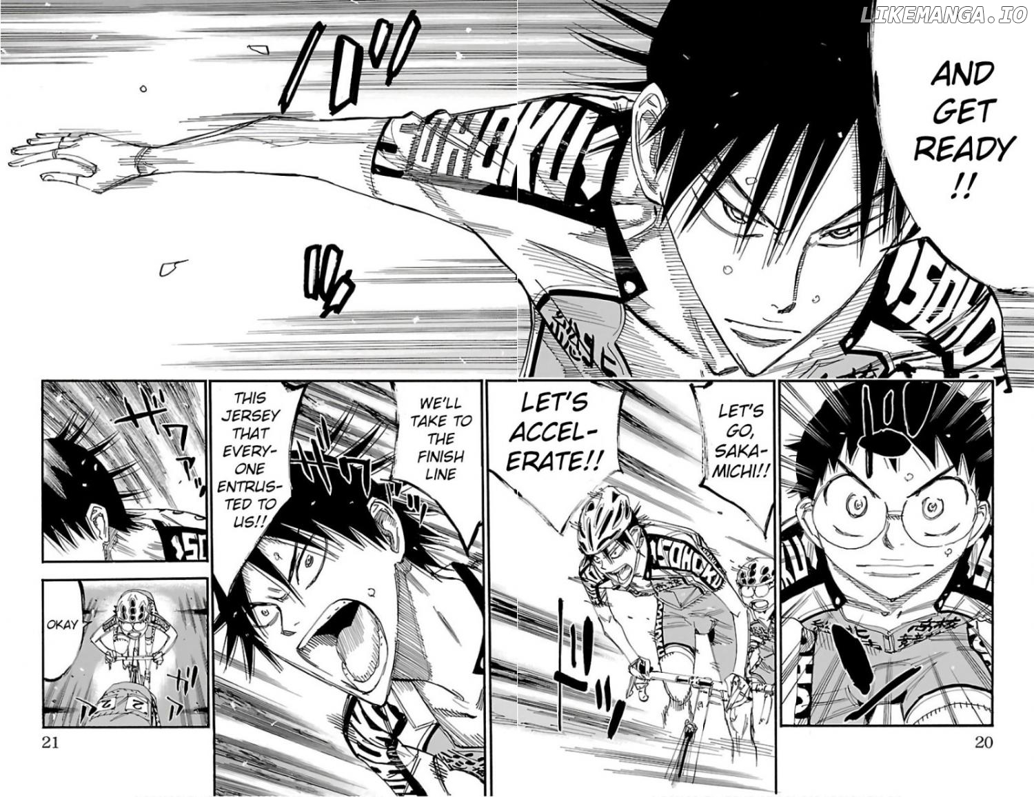 Yowamushi Pedal Chapter 485 - page 13
