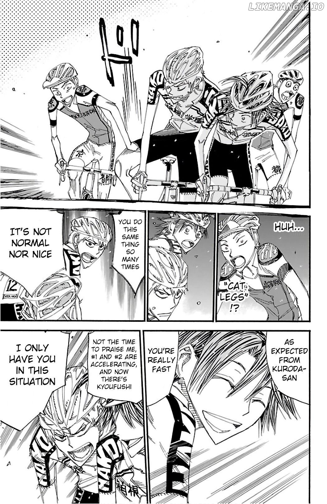 Yowamushi Pedal Chapter 485 - page 15