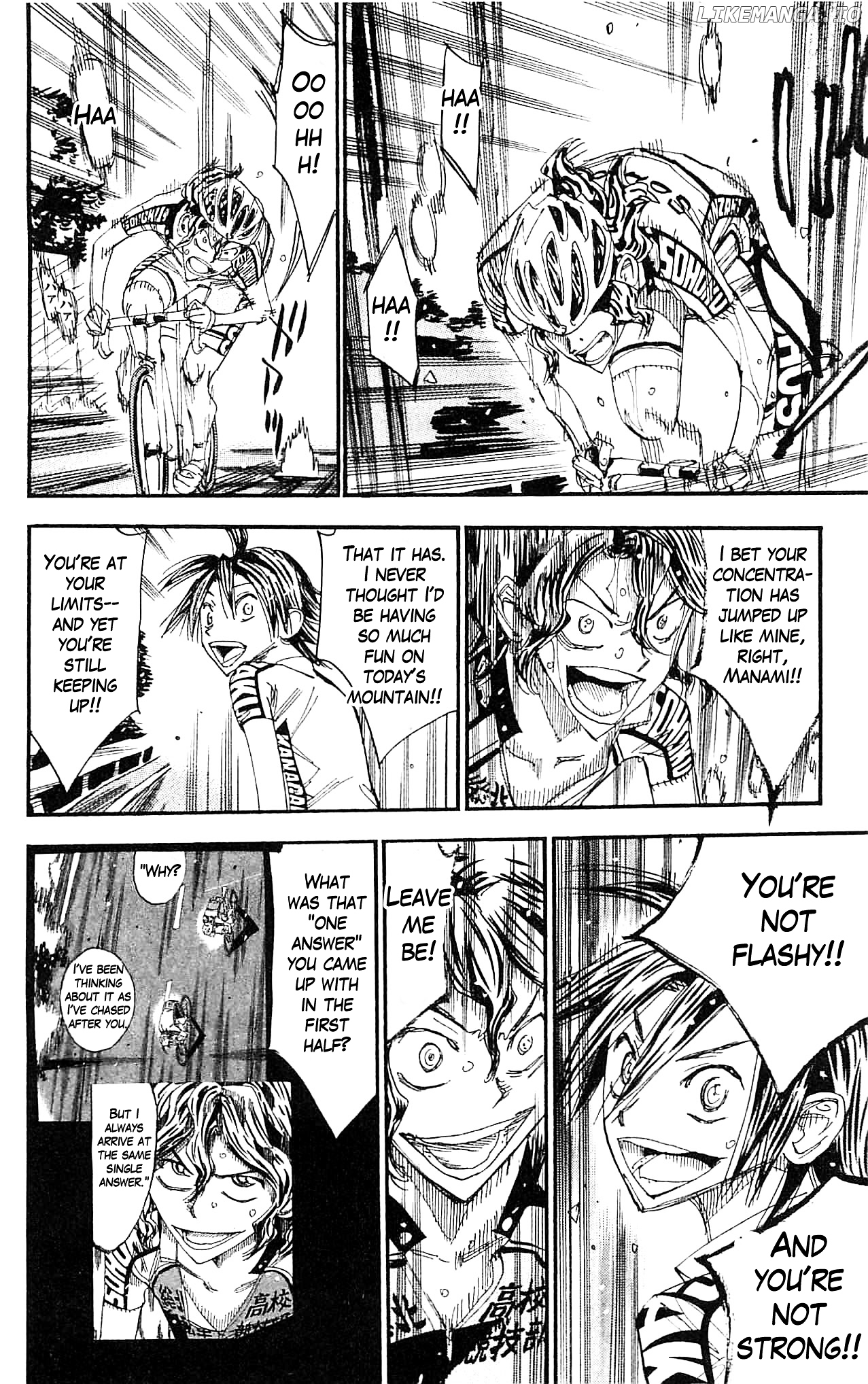 Yowamushi Pedal Chapter 325 - page 16