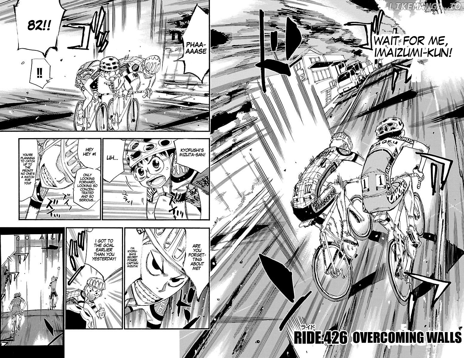Yowamushi Pedal Chapter 426 - page 4