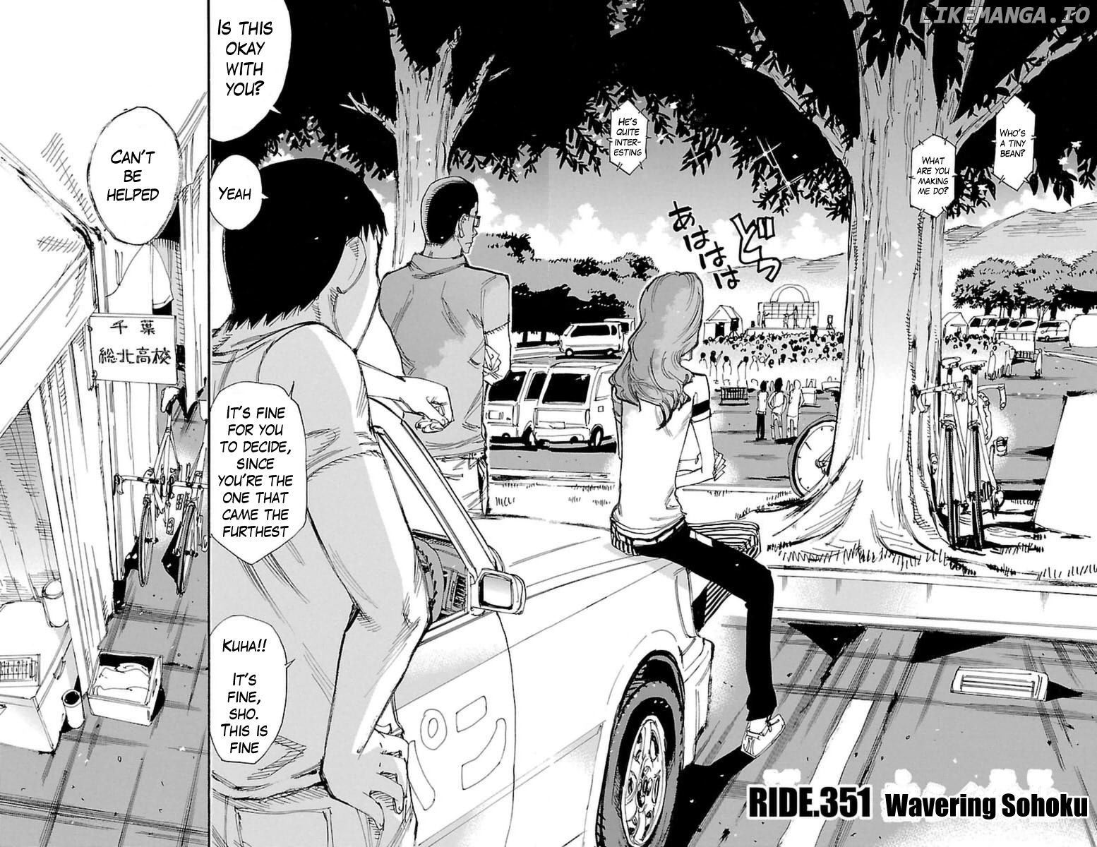 Yowamushi Pedal Chapter 351 - page 2