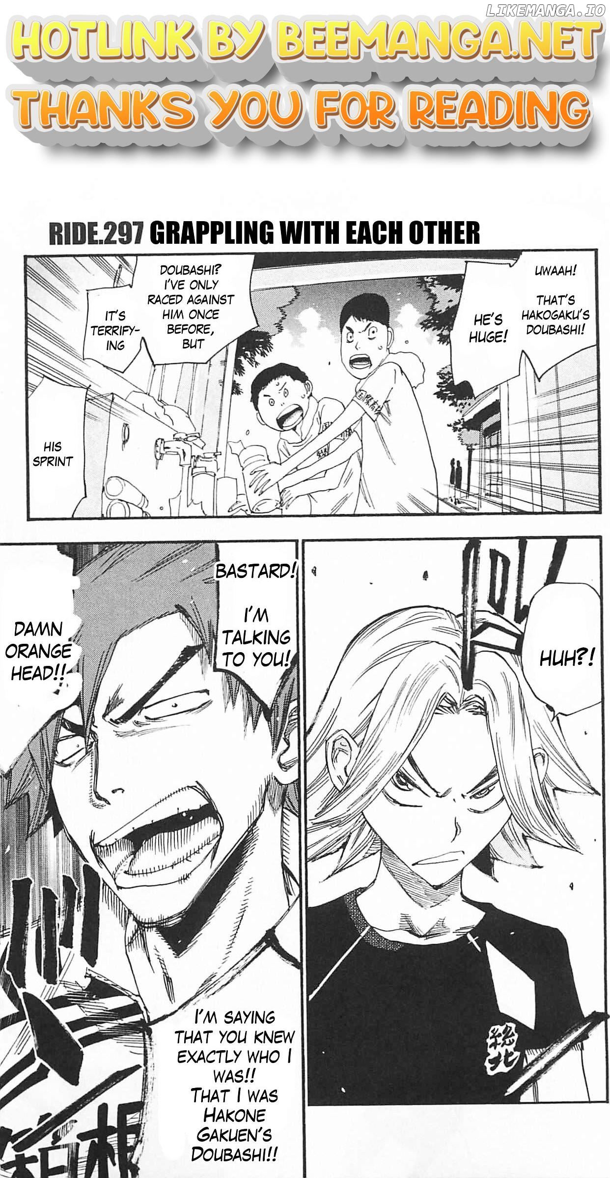Yowamushi Pedal Chapter 297 - page 1