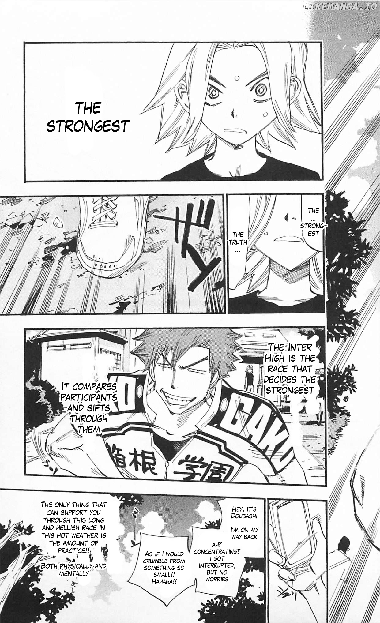 Yowamushi Pedal Chapter 297 - page 11
