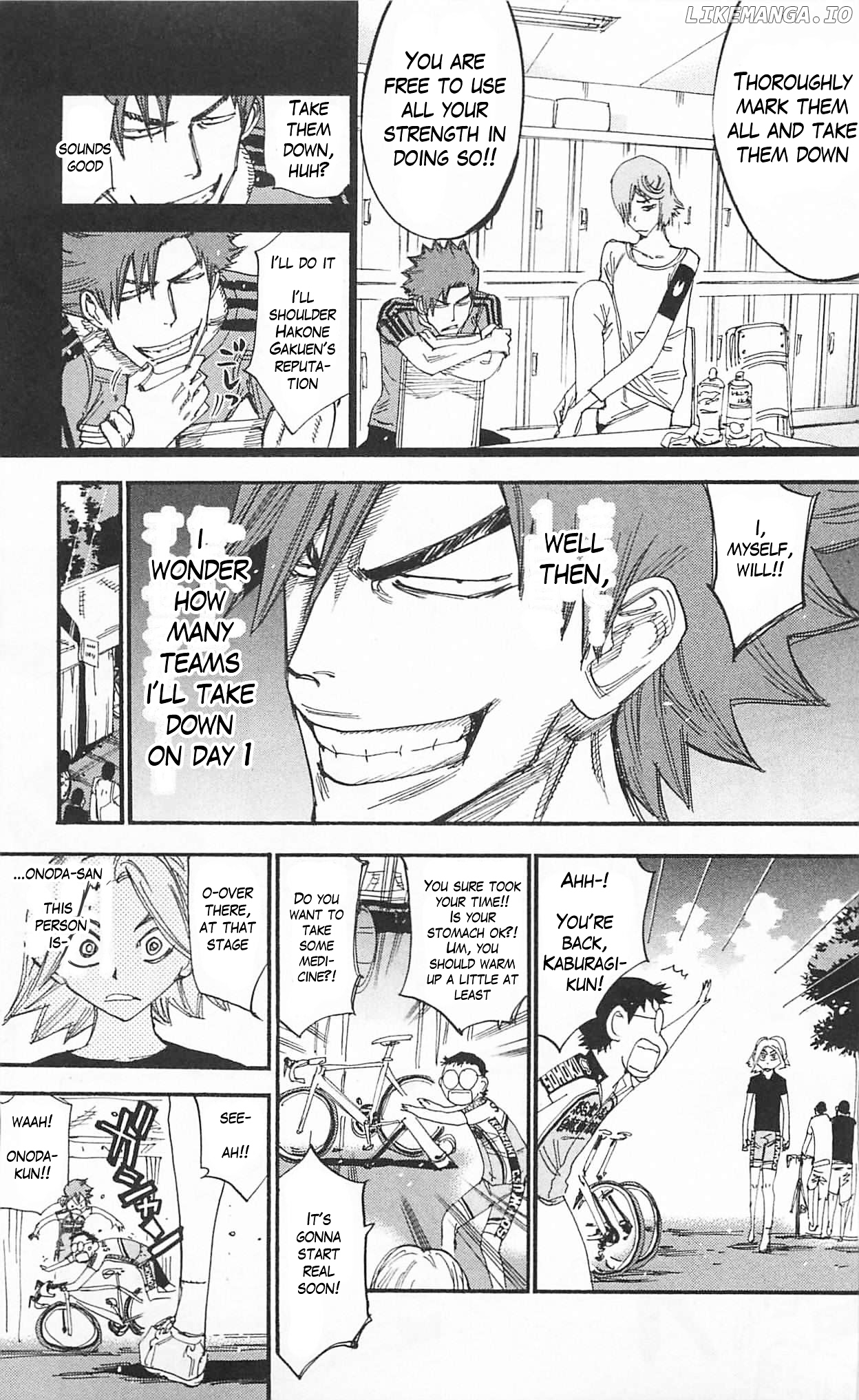 Yowamushi Pedal Chapter 297 - page 13