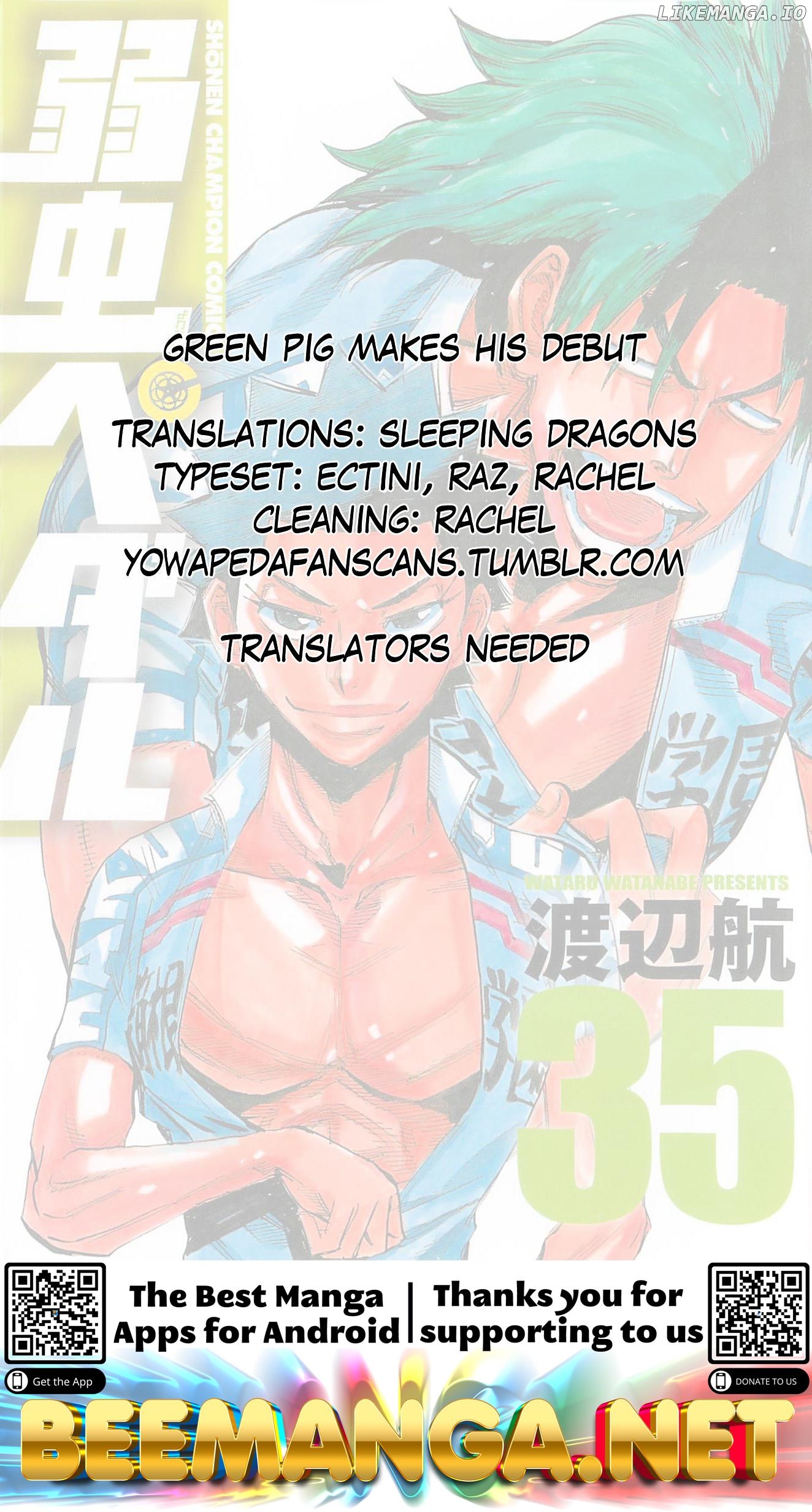 Yowamushi Pedal Chapter 297 - page 23
