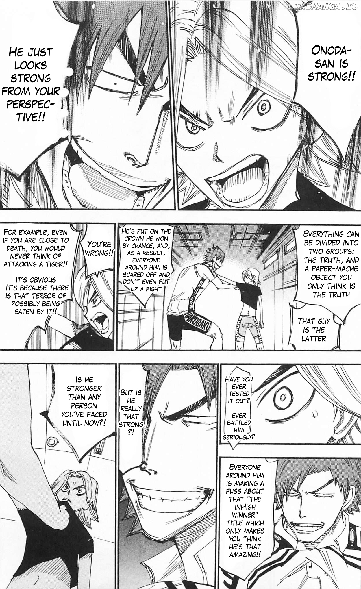 Yowamushi Pedal Chapter 297 - page 7