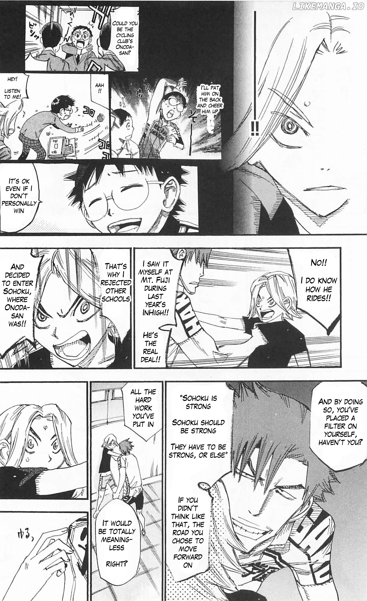 Yowamushi Pedal Chapter 297 - page 8