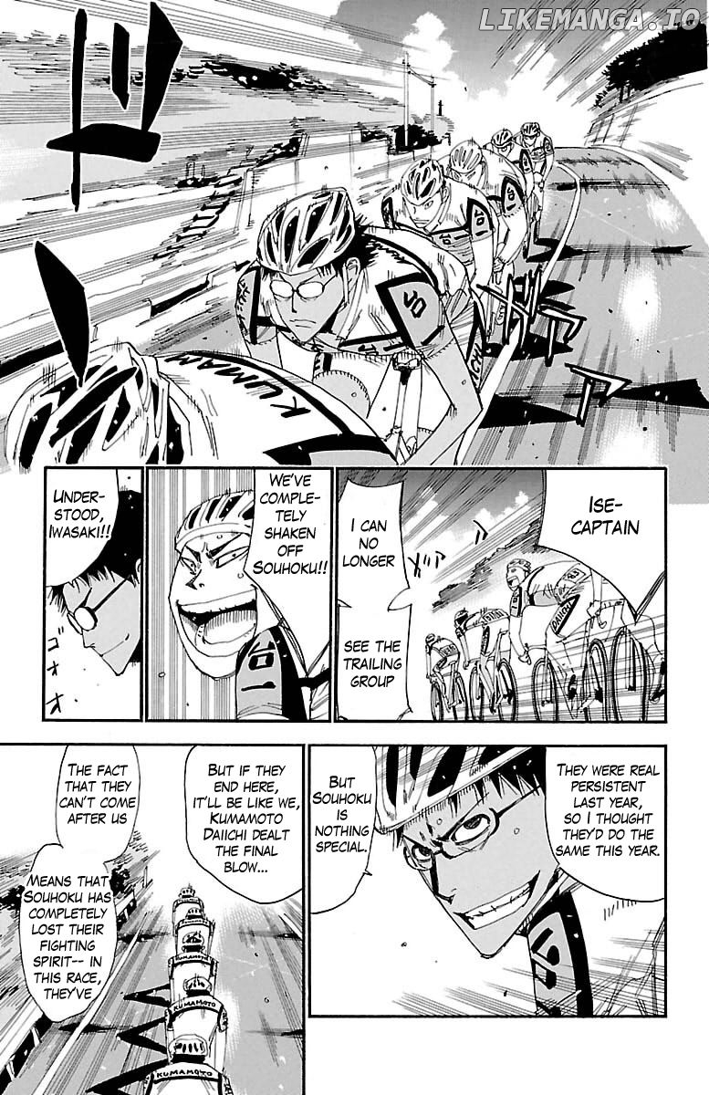 Yowamushi Pedal Chapter 387 - page 3