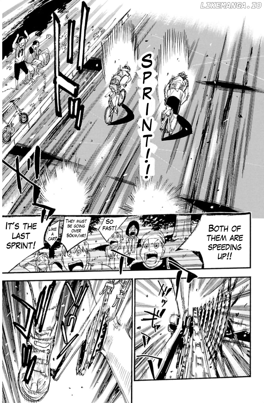 Yowamushi Pedal Chapter 312 - page 7