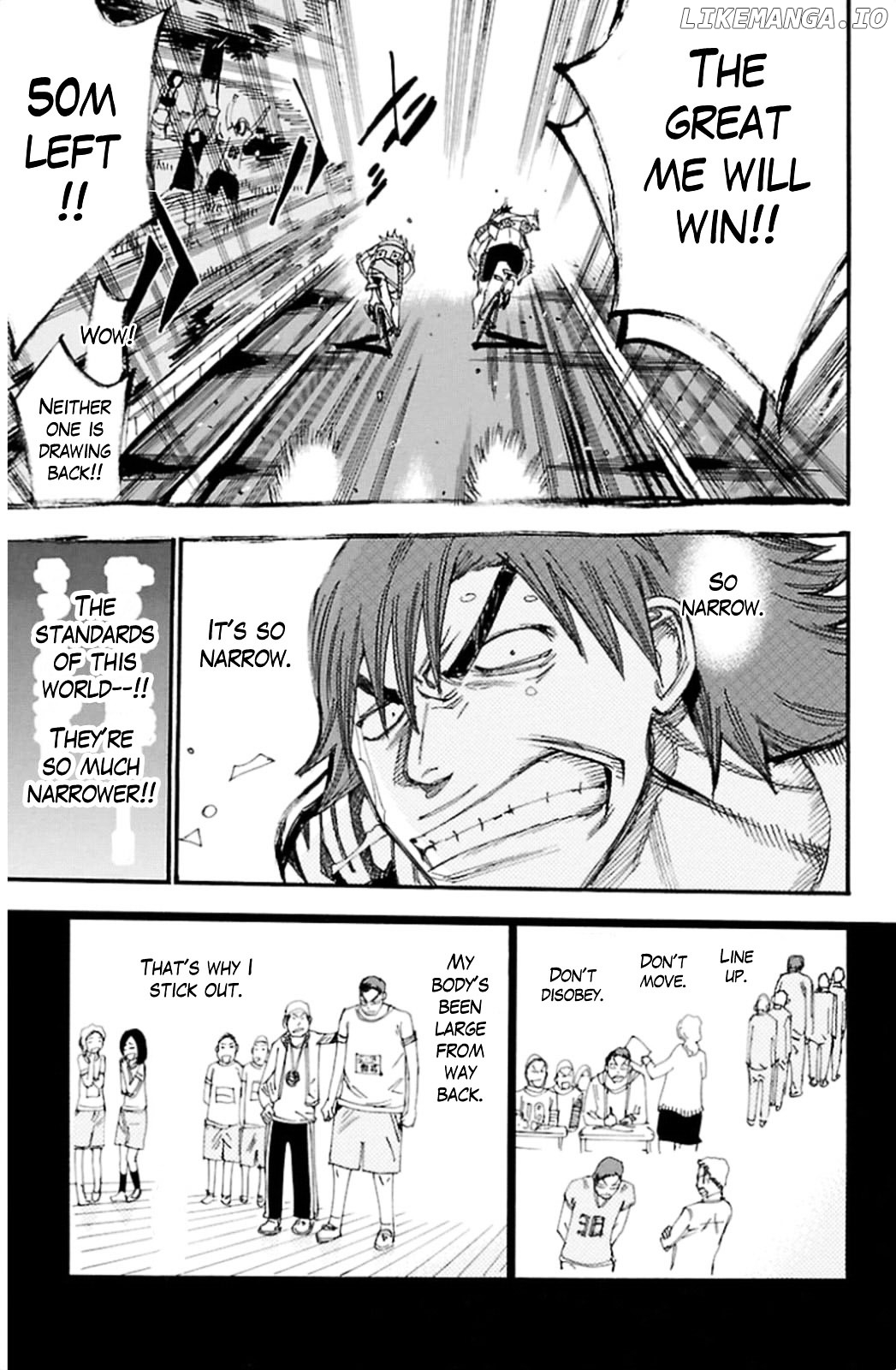 Yowamushi Pedal Chapter 312 - page 9