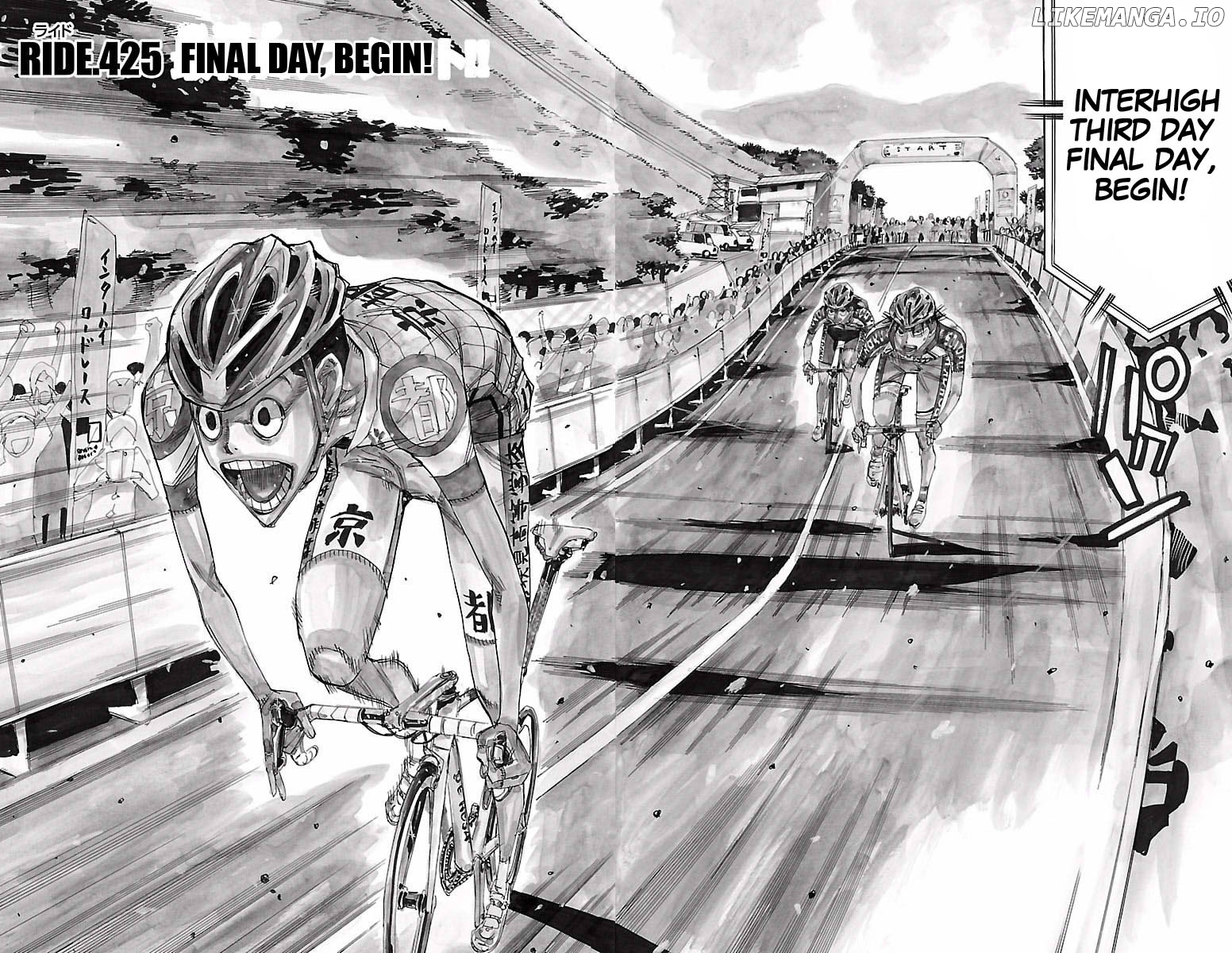 Yowamushi Pedal Chapter 425 - page 2