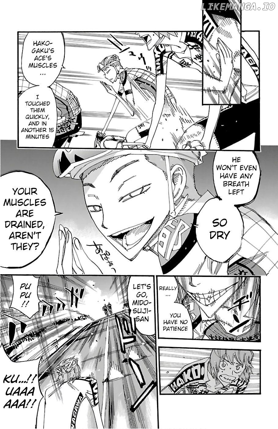 Yowamushi Pedal Chapter 484 - page 14
